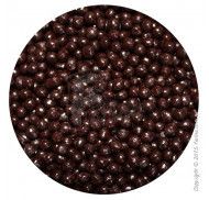 Рисовые шарики перламутровые темный шоколад 100г.